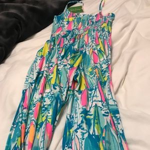 NWT Big Girls Lily Pulitzer Jump Suit
